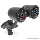 Banks Power Dual Gauge Pod Suction Mount For iDash 1.8 And 52mm Gauges Banks Power Gauge Pods  AXOPROS