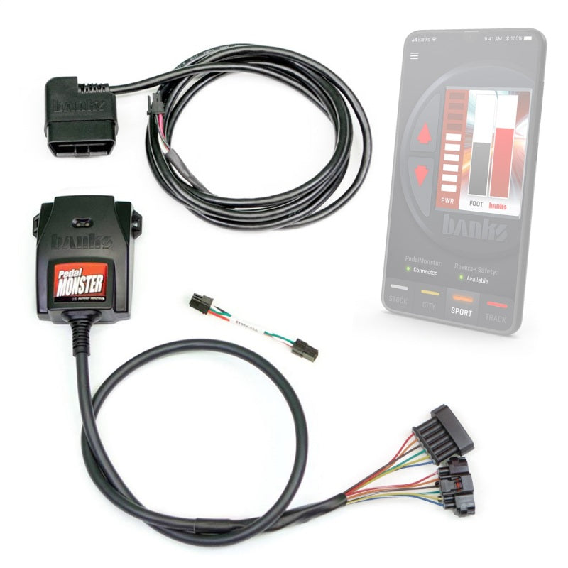 Banks Power Pedal Monster Kit (Stand-Alone) - Molex MX64 - 6 Way - Use w/Phone Banks Power Throttle Controllers  AXOPROS