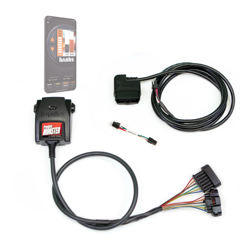 Banks Power Pedal Monster Kit (Stand-Alone) - Molex MX64 - 6 Way - Use w/Phone Banks Power Throttle Controllers  AXOPROS