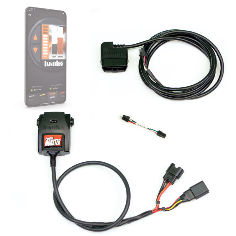 Banks Power Pedal Monster Kit (Stand-Alone) - Molex MX64 - 6 Way - Use w/Phone Banks Power Throttle Controllers  AXOPROS