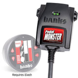 Banks Power Pedal Monster Throttle Sensitivity Booster for Use w/ Exst. iDash - 07.5-19 GM 2500/3500 Banks Power Throttle Controllers  AXOPROS