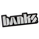 Banks Power Small Urocal Black / Silver Banks Power Stickers/Decals/Banners  AXOPROS