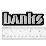 Banks Power Small Urocal Black / Silver Banks Power Stickers/Decals/Banners  AXOPROS