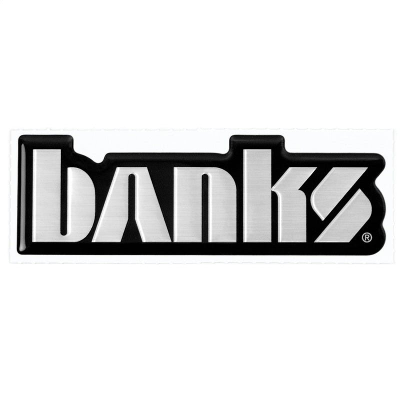 Banks Power Small Urocal Black / Silver Banks Power Stickers/Decals/Banners  AXOPROS