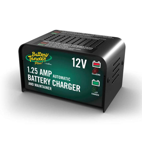Battery Tender 12V 1.25AMP Battery Charger Plus Battery Tender Battery Chargers  AXOPROS