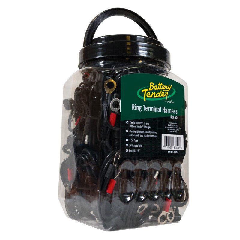 Battery Tender Ring Terminal Accessory Cable Jar of 25 Battery Tender Battery Accessories  AXOPROS