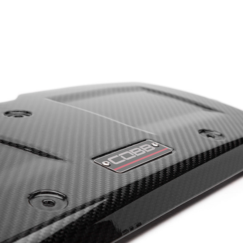 Cobb 15-21 Subaru WRX Redline Carbon Fiber Engine Cover - Gloss Finish COBB Engine Covers  AXOPROS