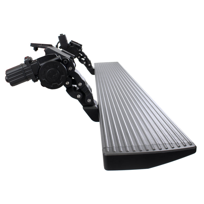 RealTruck 19-25 Chevy Silverado 1500 CC 4dr VoltStep Electric Running Board Kit - Tex. Blk Go Rhino Running Boards  AXOPROS