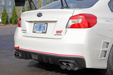 PERRIN 15-21 Subaru WRX/STI Tow Hook Kit (Rear) - Red Perrin Performance Tow Hooks  AXOPROS