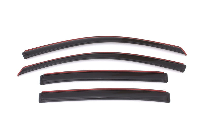 AVS 13-17 Honda Accord Ventvisor In-Channel Front & Rear Window Deflectors 4pc - Smoke AVS Wind Deflectors  AXOPROS