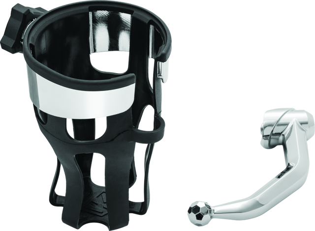 Kuryakyn Reflex Drink Handlebar Honda Goldwing DCT Left Side Mount Chrome Kuryakyn Cup Holders  AXOPROS