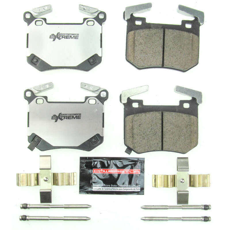 Power Stop 18-19 Kia Stinger Rear Z26 Extreme Street Brake Pads w/Hardware PowerStop Brake Pads - Performance  AXOPROS