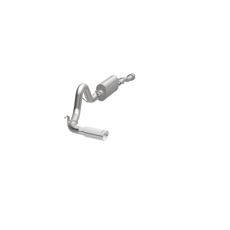 MagnaFlow Cat-Back 2016 Toyota Tacoma 3.5L V6 SS 3in Single Pass Side Exit Rear 4in Tip Magnaflow Catback  AXOPROS