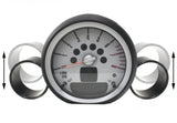 ALTA 07-12 Mini Cooper/S/JCW (Incl. 09-12 Convertible) & 09-12 Clubman Gauge Pod 52-60mm (Single) Alta Gauge Pods  AXOPROS