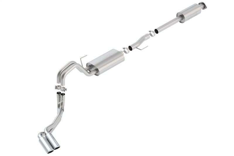 Borla 15-16 Ford F-150 3.5L EcoBoost Ext. Cab Std. Bed Catback Exhaust S-Type Truck Side Exit Borla Catback  AXOPROS