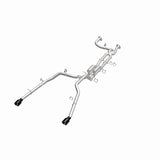MagnaFlow 2025 Ram 1500 RHO SPEQ Series Black Chrome Cat-Back Performance Exhaust System Magnaflow Catback  AXOPROS