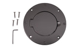 Rugged Ridge Non-Locking Gas Cap Door Black 97-06 Jeep Wrangler Rugged Ridge Fuel Caps  AXOPROS