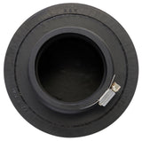 K&N Filter Universal Rubber Filter 3in Flange ID 6in Base OD 5.125in Top OD 5in Height K&N Engineering Air Filters - Universal Fit  AXOPROS