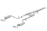 Borla 15-16 Dodge Challenger R/T 5.7L Dual Rectangle Angle Cut Dual Split Rear Exit ATAK Exhaust Borla Catback  AXOPROS