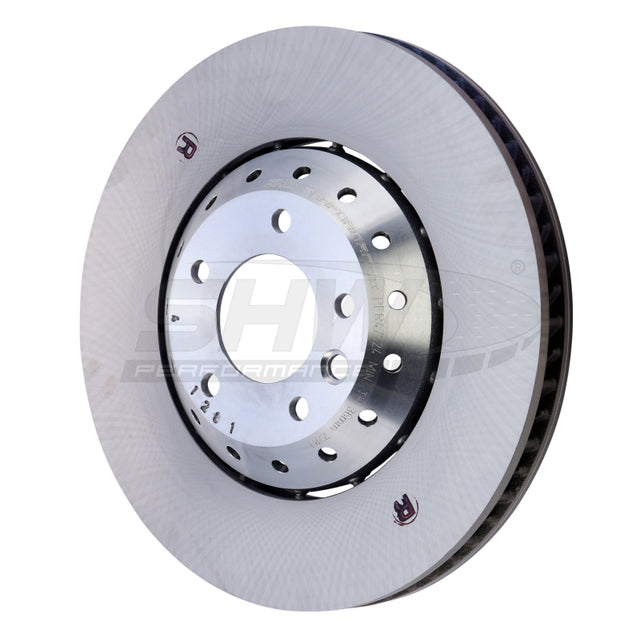 SHW 15-18 Porsche Cayenne GTS w/19in Wheel w/o Ceramics Right Frt Smooth LW Brake Rotor(95835140450) SHW Performance Brake Rotors - OE  AXOPROS