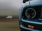 Raxiom 05-09 Ford Mustang GT V6 Axial Series CCFL Halo Projector Headlight- Blk Housing (Smkd Lens) Raxiom Headlights  AXOPROS