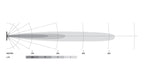 Hella Universal Black Magic 6 L.E.D. Mini Light Bar - Spot Beam Hella Fog Lights  AXOPROS