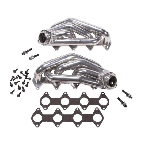 BBK 05-10 Mustang 4.6 GT Shorty Tuned Length Exhaust Headers - 1-5/8 Silver Ceramic BBK Headers & Manifolds  AXOPROS