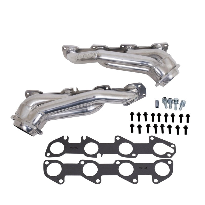 BBK 05-15 Dodge Challenger Charger 5.7 Hemi Shorty Tuned Length Exhaust Headers 1-3/4 Silver Ceramic BBK Headers & Manifolds  AXOPROS