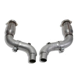 BBK 05-20 Dodge Challenger/Charger 6.1/6.2/6.4L Hemi 3in Catted High Flow Mid Pipe BBK Connecting Pipes  AXOPROS