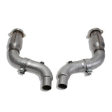 BBK 05-20 Dodge Challenger/Charger 6.1/6.2/6.4L Hemi 3in Catted High Flow Mid Pipe BBK Connecting Pipes  AXOPROS