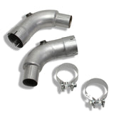 BBK 05-20 Dodge Challenger/Charger 6.1/6.2/6.4L Hemi 3in Catted High Flow Mid Pipe BBK Connecting Pipes  AXOPROS