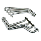 BBK 10-15 Camaro LS3 L99 Long Tube Exhaust Headers With Converters - 1-3/4 Chrome BBK Headers & Manifolds  AXOPROS