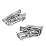 BBK 11-15 Ford Mustang 3.7L Shorty Tuned Length Headers - 1-5/8 Silver Ceramic (CARB EO 11-14 Only) BBK Headers & Manifolds  AXOPROS