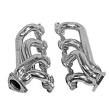 BBK 14-18 GM Truck 5.3/6.2 1 3/4in Shorty Tuned Length Headers - Polished Silver Ceramic BBK Headers & Manifolds  AXOPROS