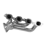 BBK 14-18 GM Truck 5.3/6.2 1 3/4in Shorty Tuned Length Headers - Polished Silver Ceramic BBK Headers & Manifolds  AXOPROS