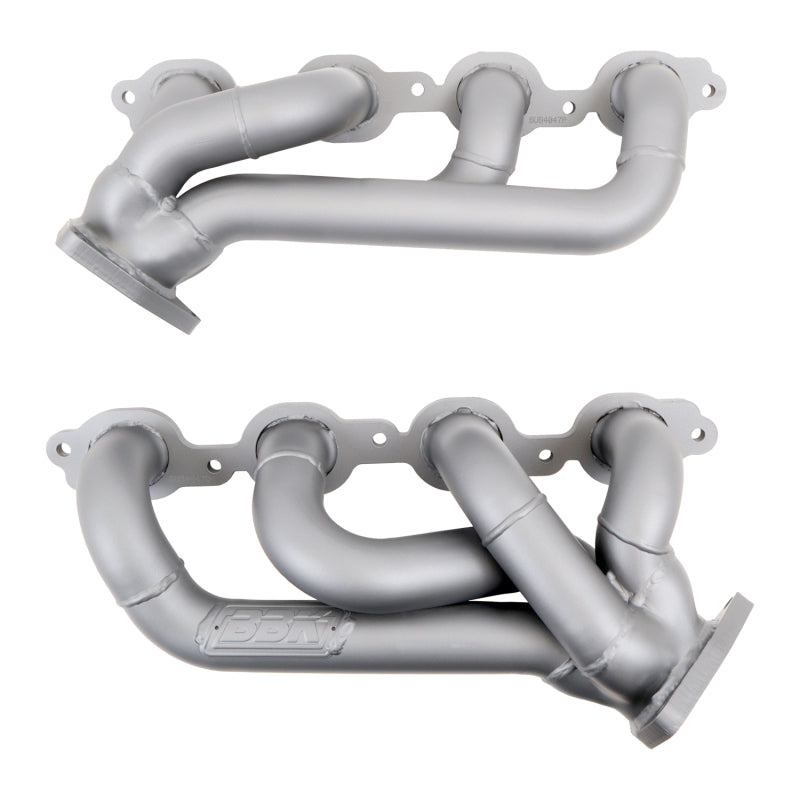 BBK 14-18 GM Truck 5.3/6.2 1 3/4in Shorty Tuned Length Headers - Titanium Ceramic BBK Headers & Manifolds  AXOPROS