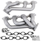 BBK 14-18 GM Truck 5.3/6.2 1 3/4in Shorty Tuned Length Headers - Titanium Ceramic BBK Headers & Manifolds  AXOPROS