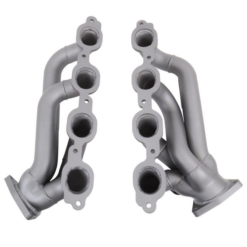 BBK 14-18 GM Truck 5.3/6.2 1 3/4in Shorty Tuned Length Headers - Titanium Ceramic BBK Headers & Manifolds  AXOPROS