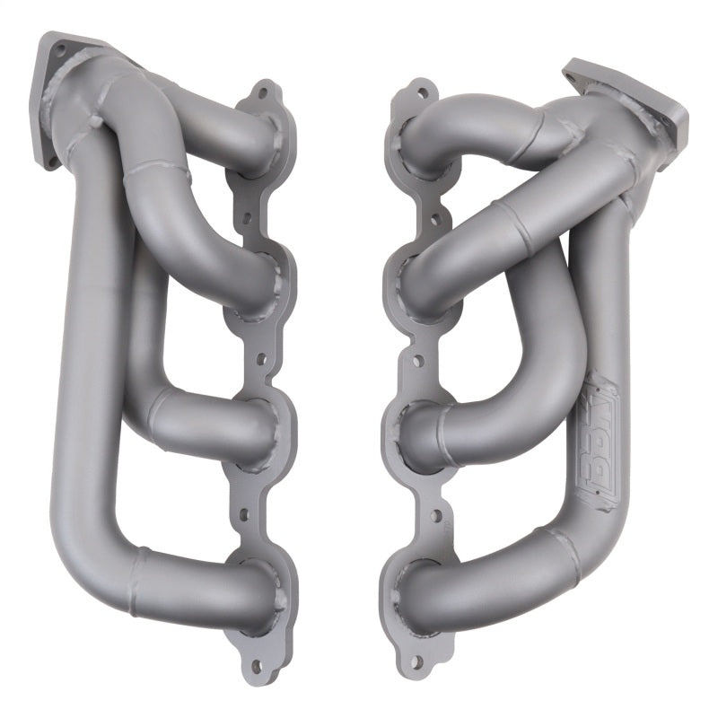 BBK 14-18 GM Truck 5.3/6.2 1 3/4in Shorty Tuned Length Headers - Titanium Ceramic BBK Headers & Manifolds  AXOPROS
