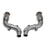 BBK 15-20 Ford Mustang GT 3in Short Mid Pipe Kit w/Cats (Use LT Header 1633/16330/1856/18560) BBK Connecting Pipes  AXOPROS