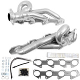 BBK 19-23 Dodge Ram 1500 5.7L (Ex. MegaCab) Shorty Tuned Exhaust Headers - 1-3/4in Silver Ceramic BBK Headers & Manifolds  AXOPROS