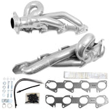 BBK 19-23 Dodge Ram 1500 5.7L (Ex. MegaCab) Shorty Tuned Exhaust Headers - 1-3/4in Silver Ceramic BBK Headers & Manifolds  AXOPROS