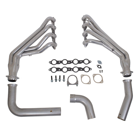 BBK 1999-2002 GM FULL SIZE TRUCK LONG TUBE EXHAUST HEADERS & Y PIPE (CERAMIC) BBK Performance Parts Exhaust Header  AXOPROS