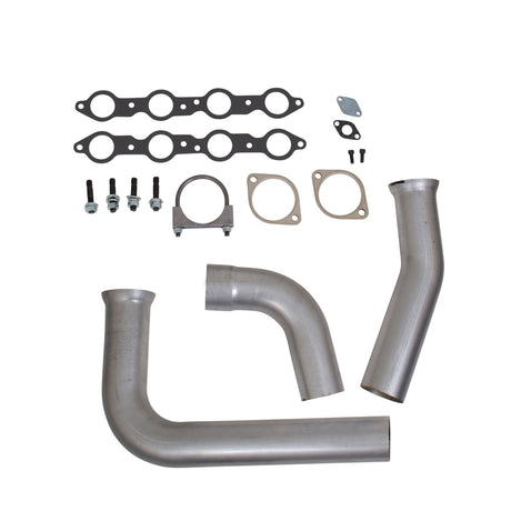 BBK 1999-2002 GM FULL SIZE TRUCK LONG TUBE EXHAUST HEADERS & Y PIPE (CHROME) BBK Performance Parts Exhaust Header  AXOPROS