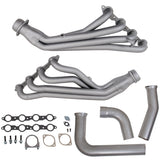 BBK 1999-2002 GM FULL SIZE TRUCK LONG TUBE EXHAUST HEADERS & Y PIPE (CHROME) BBK Performance Parts Exhaust Header  AXOPROS