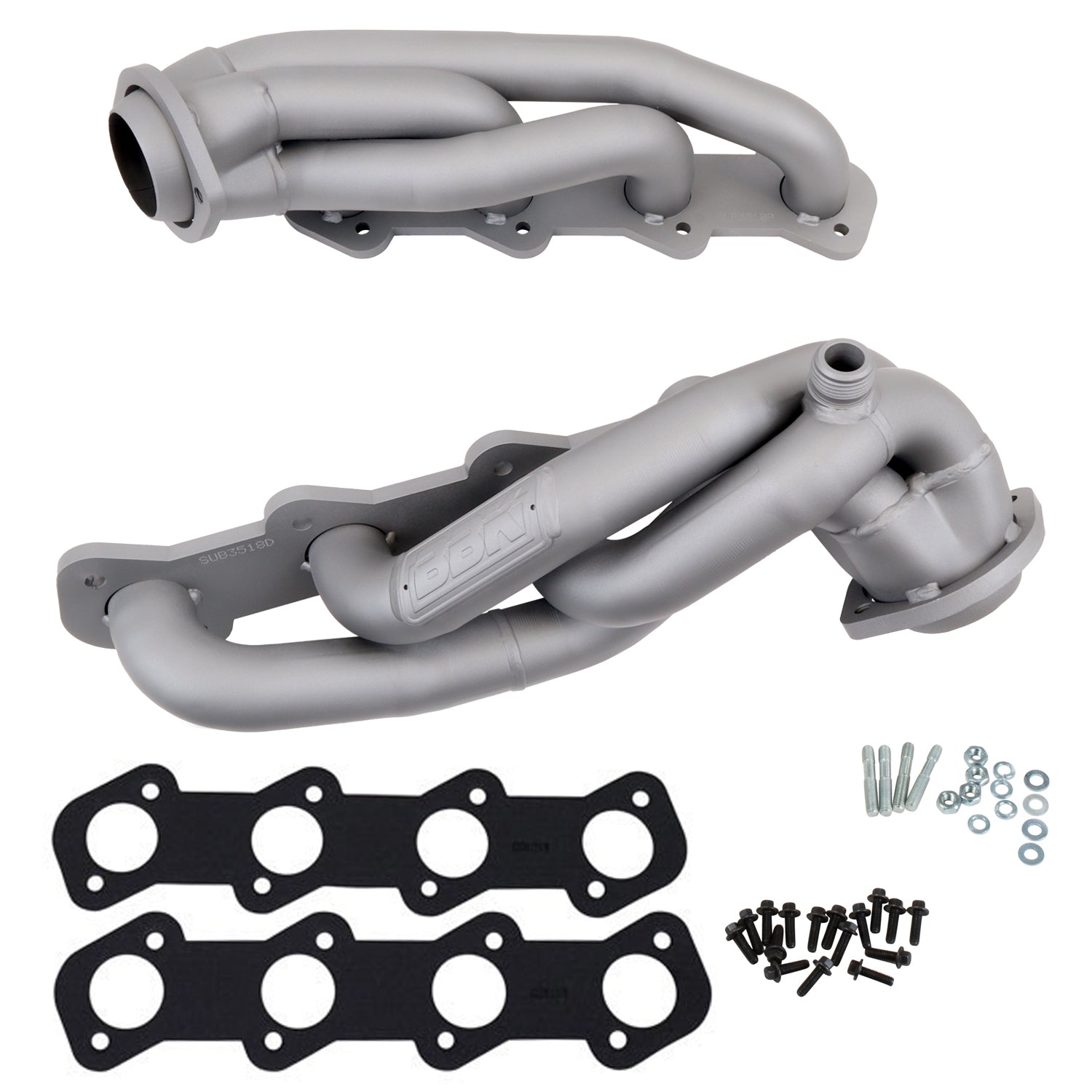 BBK 1999-2003 FORD F150  1997-2002 FORD EXP 5.4L 1-5/8 SHORTY HEADERS (CHROME) BBK Performance Parts Exhaust Header  AXOPROS