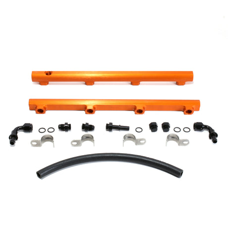 BBK 2005-2013 DODGE 5.7/6.1L HEMI HIGH FLOW BILLET ALUMINUM FUEL RAIL KIT BBK Performance Parts Fuel Injection Fuel Rail  AXOPROS