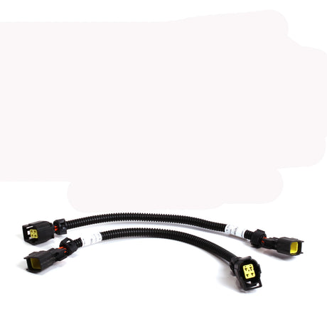 BBK 2005-2019 DODGE O2 SENSOR EXTENSIONS 4 PIN SQUARE STYLE - 12" (PAIR) BBK Performance Parts Oxygen Sensor Wiring Harness  AXOPROS