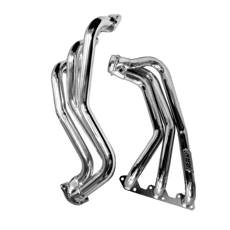 BBK 2007-2011 JEEP WRANGLER 3.8L 1-5/8 LONG TUBE HEADERS W/CATS Y PIPE (CERAMIC) BBK Performance Parts Exhaust Header  AXOPROS