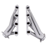 BBK 79-93 Mustang 351 Swap Shorty Unequal Length Exhaust Headers - 1-5/8 Titanium Ceramic BBK Headers & Manifolds  AXOPROS